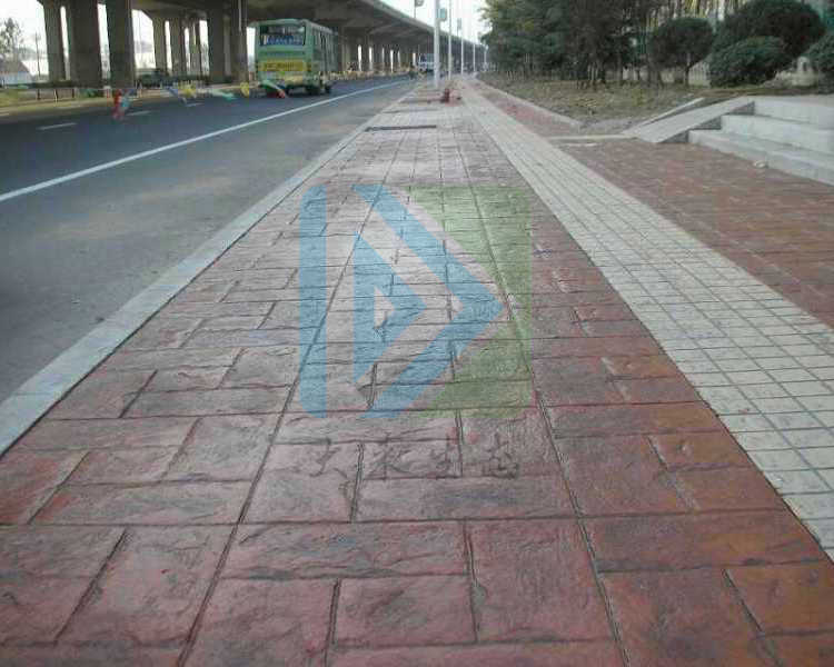 增城彩色混凝土压模地坪 增城彩色混凝土压模地坪