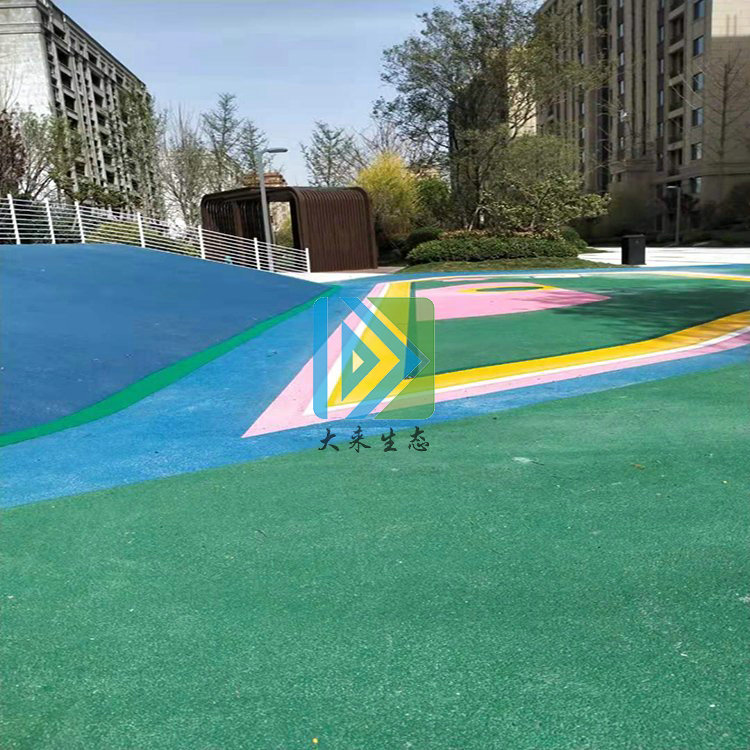 彩色透水混凝土和彩色沥青混凝土的区别