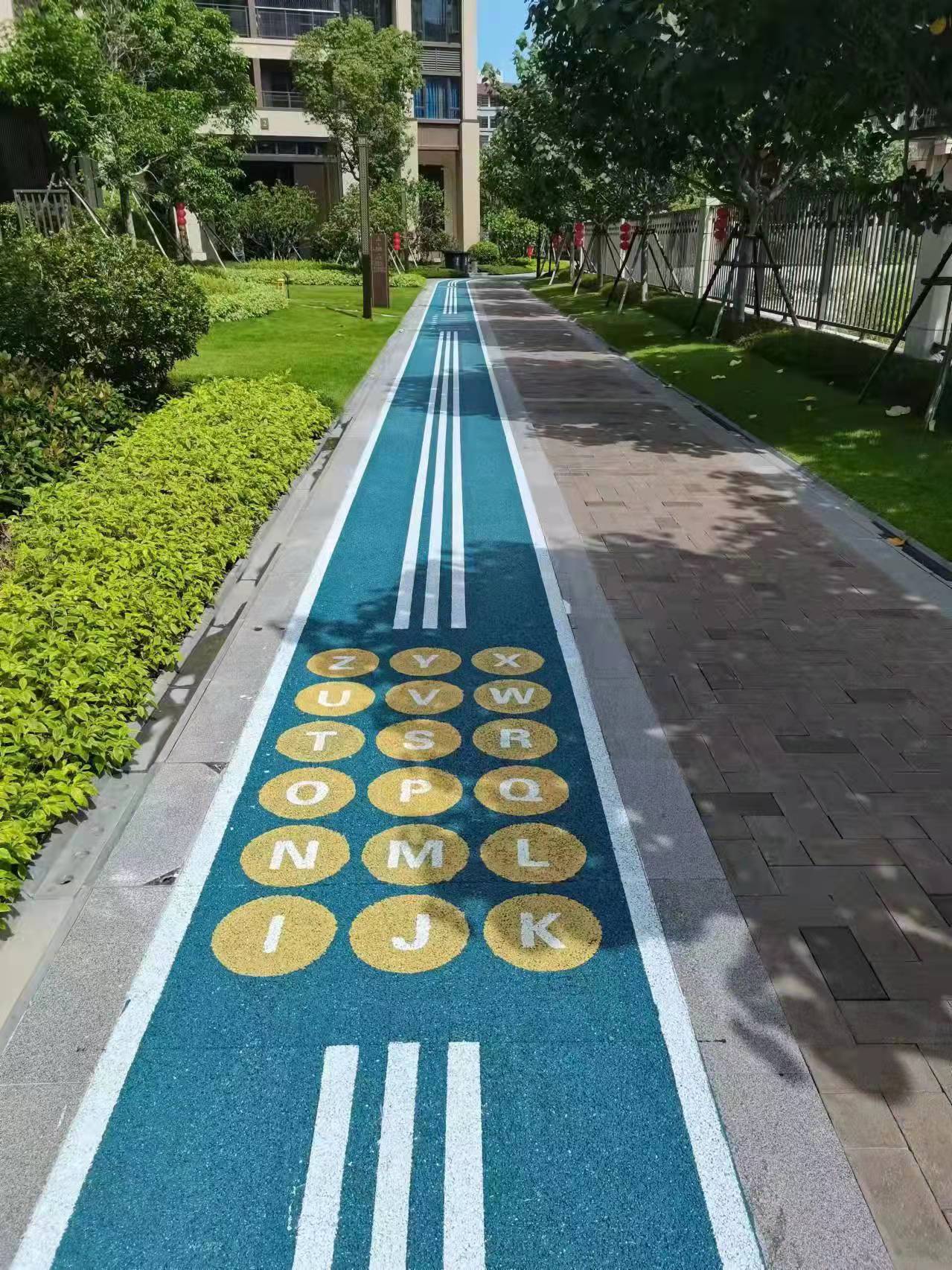 透水混凝土跑道