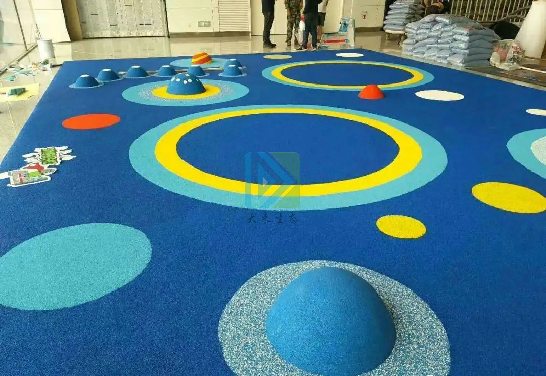 广州增城区彩色EPDM弹性地坪