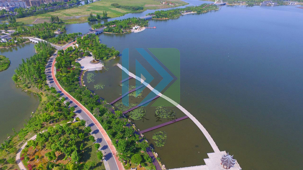 深圳茅洲河燕罗湿地透水沥青工程