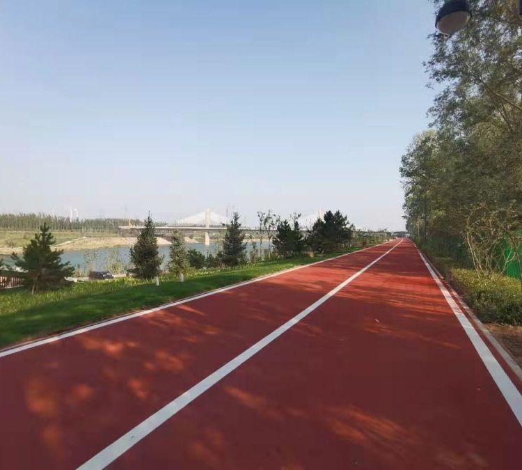 走进自然—透水型单车骑行道