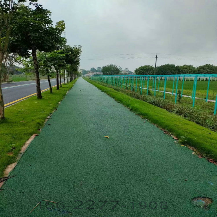 彩色强固透水混凝土施工步骤